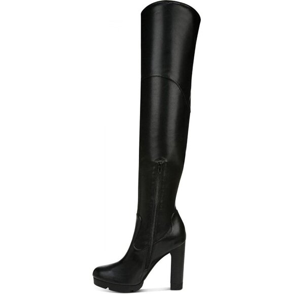 Bar III Giana Faux Leather Boots Replacement Amputee Left Shoe Only Black 6.5M - Picture 7 of 9
